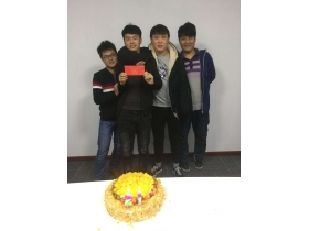 Strontium Chuangda Automation People Share Cakes and Dreams (November)